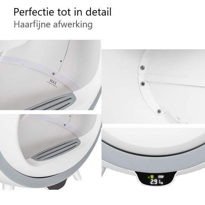 Selbstreinigende automatische Katzentoilette V1 – mit UV