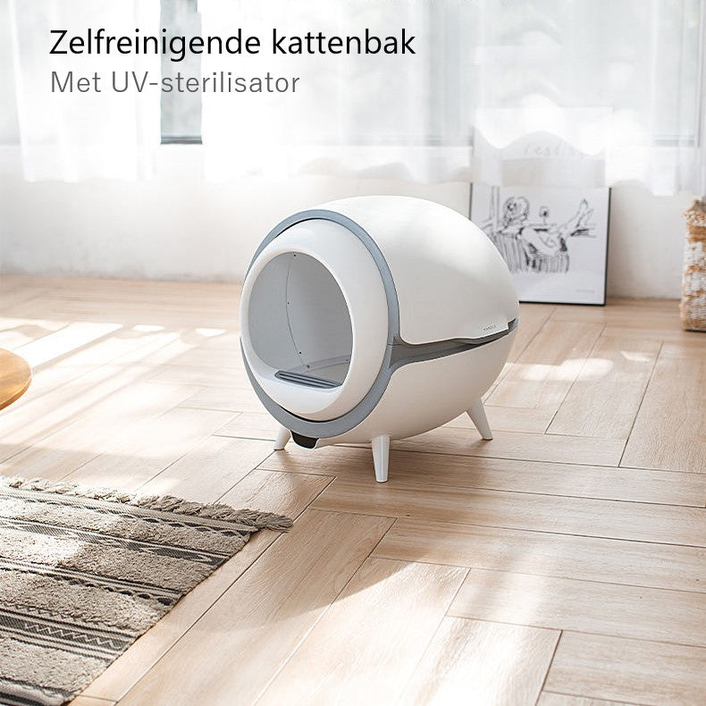 Selbstreinigende automatische Katzentoilette V1 – mit UV